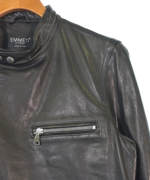 EMMETI（エンメティ）ライダース 黒 サイズ:46(M位) メンズ/2200622045443