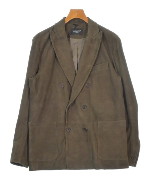 EMMETI(エンメティ)テーラードジャケット カーキ サイズ:50(XL位)/2200622045535