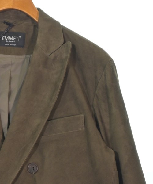 EMMETI（エンメティ）テーラードジャケット カーキ サイズ:50(XL位) メンズ/2200622045535