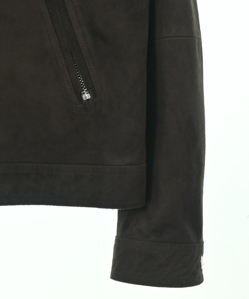 EMMETI（エンメティ）ライダース 茶 サイズ:50(XL位) メンズ/2200622045559