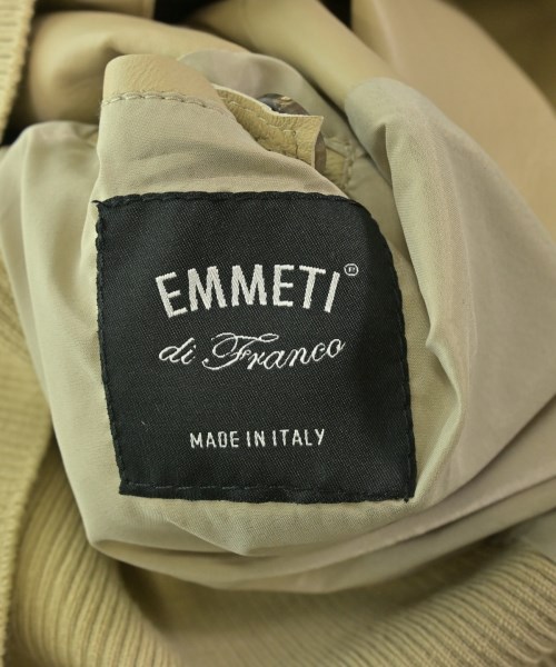 EMMETI（エンメティ）ライダース ベージュ サイズ:48(L位) メンズ/2200622045580