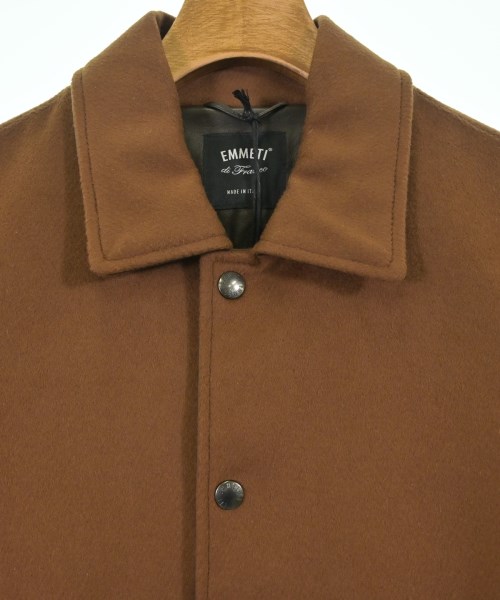 EMMETI（エンメティ）ブルゾン 茶 サイズ:48(L位) メンズ/2200622045603
