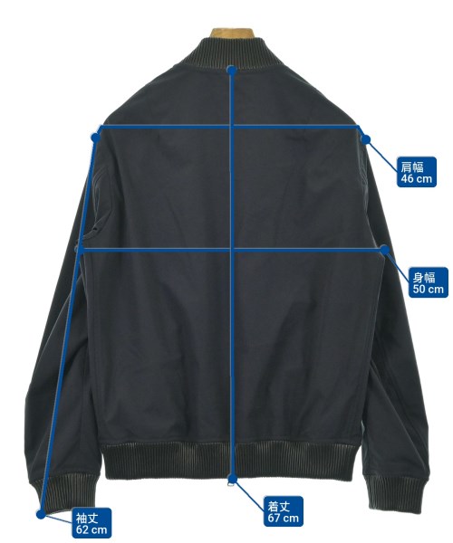 EMMETI（エンメティ）ブルゾン 紺 サイズ:48(L位) メンズ/2200622045658