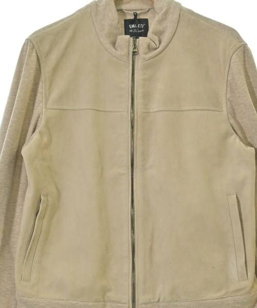EMMETI（エンメティ）ブルゾン ベージュ サイズ:48(L位) メンズ/2200622045740