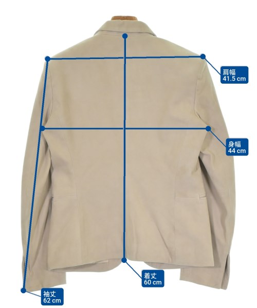 EMMETI（エンメティ）ジャケット グレー サイズ:42(M位) レディース/2200622045771