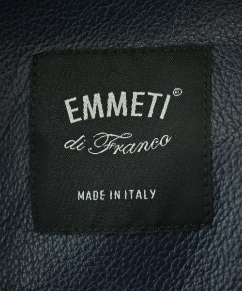 EMMETI（エンメティ）ライダース 紺 サイズ:48(L位) メンズ/2200622045788