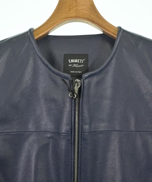 EMMETI（エンメティ）ライダース 紺 サイズ:48(L位) メンズ/2200622045788
