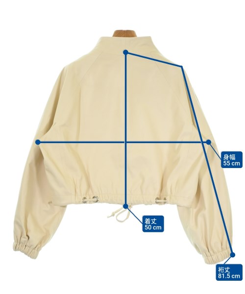 EMMETI（エンメティ）ブルゾン 白 サイズ:42(M位) レディース/2200622045795