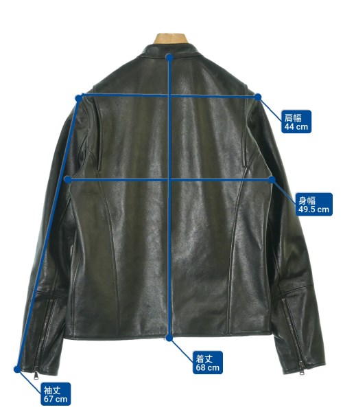 EMMETI（エンメティ）ブルゾン 黒 サイズ:52(XXL位) メンズ/2200622046068