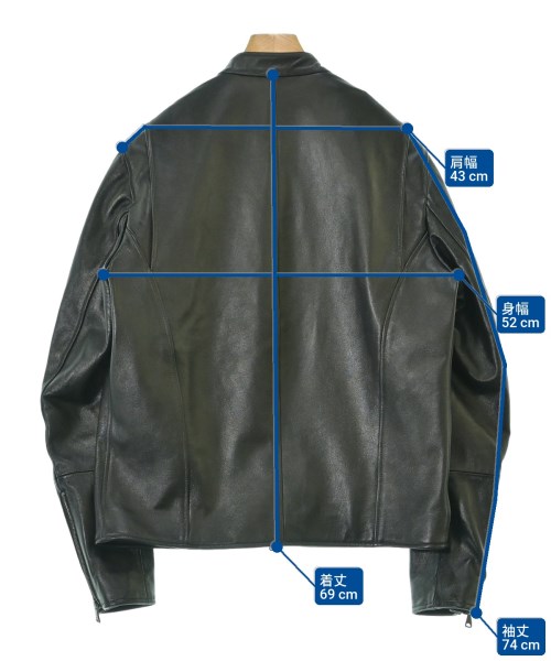 EMMETI（エンメティ）ブルゾン 黒 サイズ:54(XXL位) メンズ/2200622046082