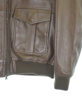 EMMETI（エンメティ）ライダース 茶 サイズ:50(XL位) メンズ/2200622046143