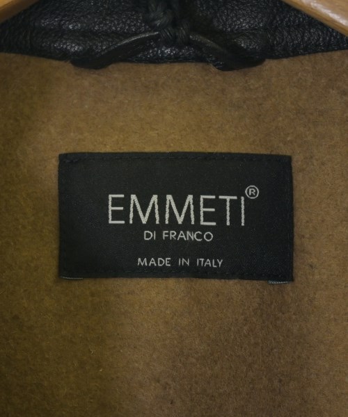 EMMETI（エンメティ）ライダース 黒 サイズ:48(L位) メンズ/2200622046150