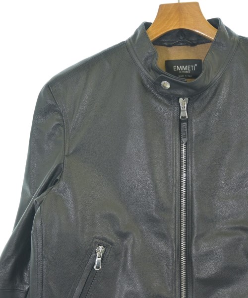 EMMETI（エンメティ）ライダース 黒 サイズ:48(L位) メンズ/2200622046150