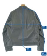 EMMETI（エンメティ）ライダース 黒 サイズ:48(L位) メンズ/2200622046150