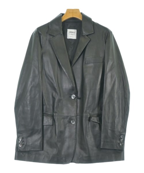 EMMETI(エンメティ)テーラードジャケット 黒 サイズ:40(M位)/2200622046235