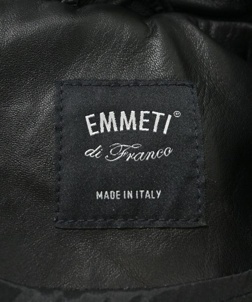 EMMETI（エンメティ）ブルゾン 黒 サイズ:48(L位) メンズ/2200622046259