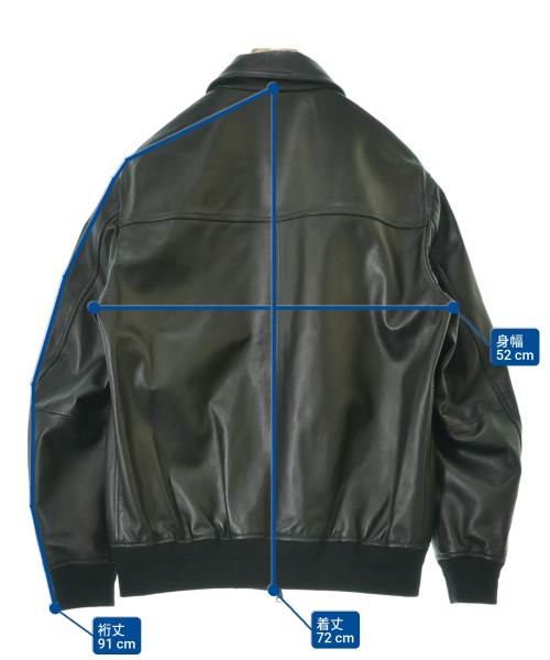 EMMETI（エンメティ）ブルゾン 黒 サイズ:48(L位) メンズ/2200622046259