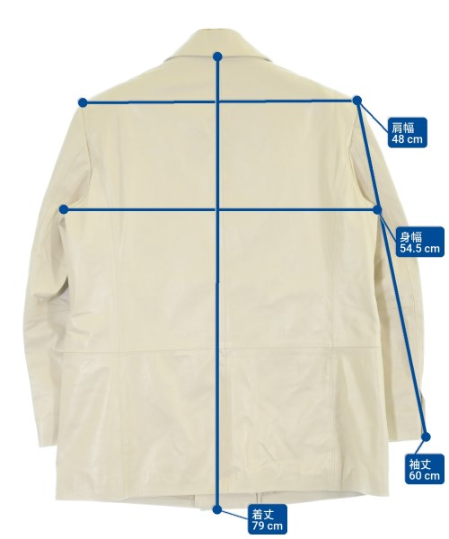 EMMETI（エンメティ）テーラードジャケット ベージュ サイズ:48(XXL位) レディース/2200622046365