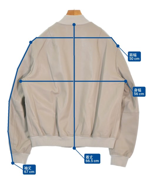 EMMETI（エンメティ）ブルゾン グレー サイズ:48(L位) メンズ/2200622046433