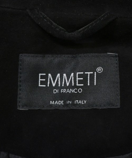 EMMETI（エンメティ）カジュアルジャケット 黒 サイズ:50(XL位) メンズ/2200622046440