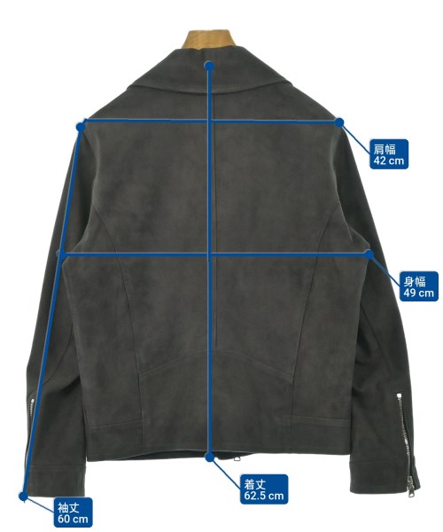 EMMETI（エンメティ）ブルゾン グレー サイズ:46(M位) メンズ/2200622046488