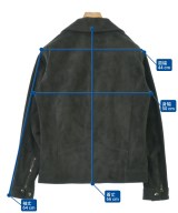 EMMETI（エンメティ）ライダース 黒 サイズ:48(L位) メンズ/2200622046549