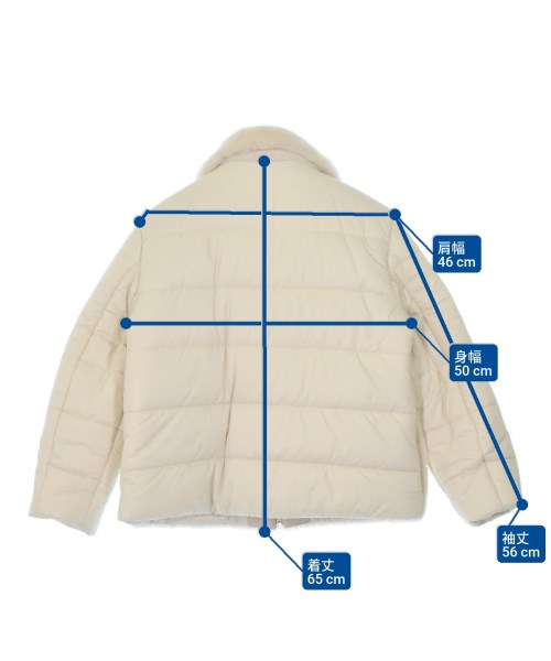 EMMETI（エンメティ）ブルゾン ベージュ サイズ:40(M位) レディース/2200622046587