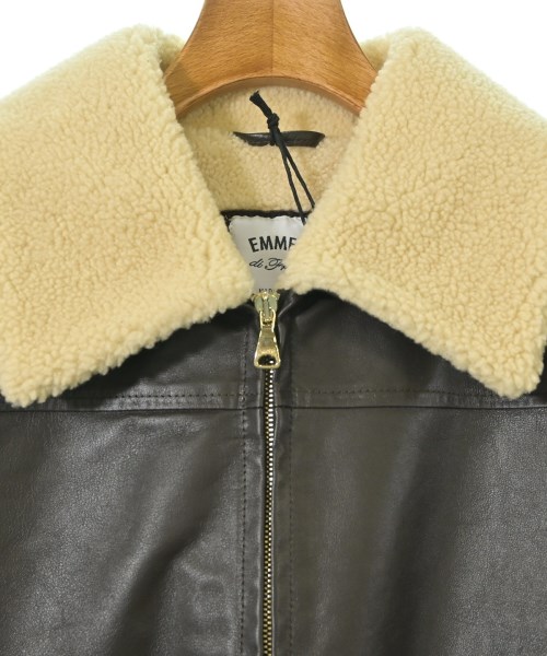 EMMETI（エンメティ）ブルゾン 茶 サイズ:44(L位) レディース/2200622046624