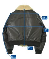 EMMETI（エンメティ）ブルゾン 茶 サイズ:44(L位) レディース/2200622046624