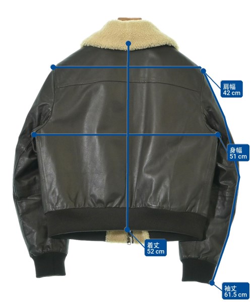 EMMETI（エンメティ）ブルゾン 茶 サイズ:40(M位) レディース/2200622046631