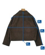 EMMETI（エンメティ）ブルゾン 茶 サイズ:40(M位) レディース/2200622046648