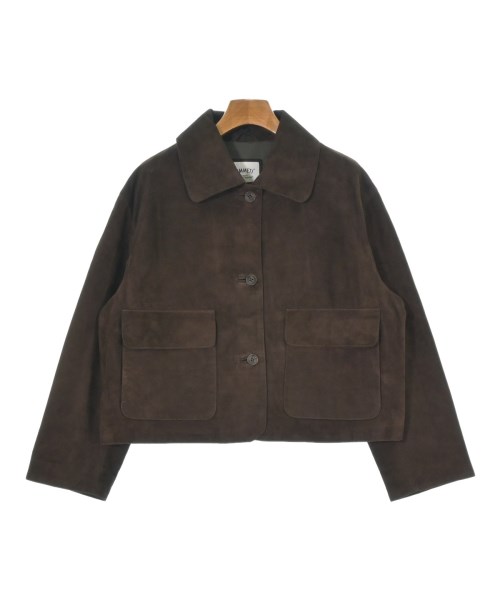 EMMETI(エンメティ)ブルゾン 茶 サイズ:40(M位)/2200622046655