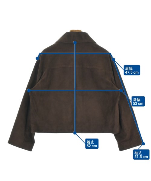 EMMETI（エンメティ）ブルゾン 茶 サイズ:40(M位) レディース/2200622046655