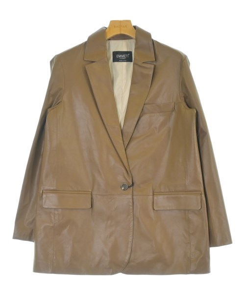 EMMETI(エンメティ)ジャケット 茶 サイズ:42(M位)/2200622046709