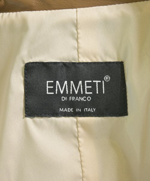 EMMETI（エンメティ）ジャケット 茶 サイズ:42(M位) レディース/2200622046709