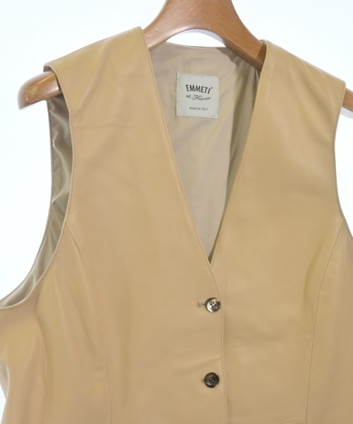 EMMETI（エンメティ）ベスト ベージュ サイズ:42(M位) レディース/2200622046716
