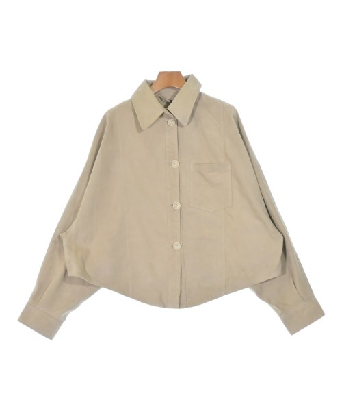EMMETI(エンメティ)カジュアルシャツ ベージュ サイズ:42(M位)/2200622046730