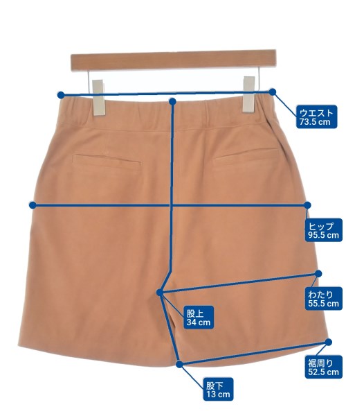 EMMETI（エンメティ）ショートパンツ オレンジ サイズ:40(M位) レディース/2200622046754