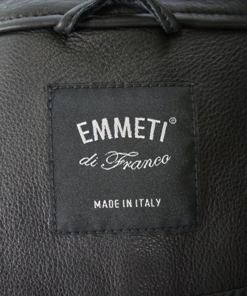 EMMETI（エンメティ）ブルゾン 黒 サイズ:54(XXL位) メンズ/2200633857110