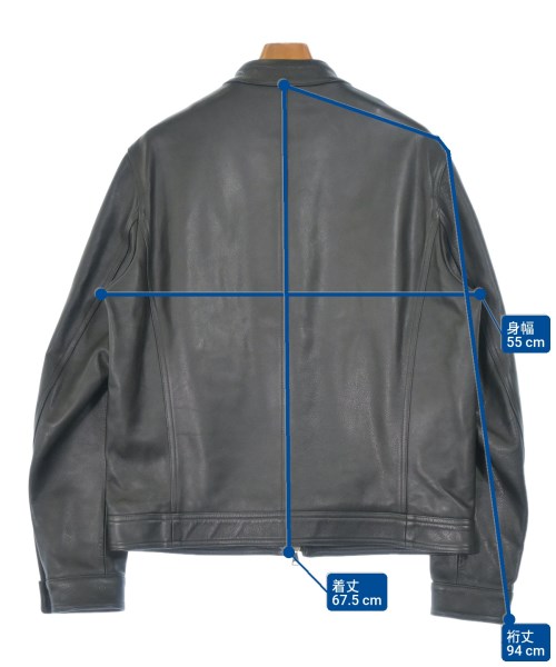 EMMETI（エンメティ）ブルゾン 黒 サイズ:54(XXL位) メンズ/2200633857110