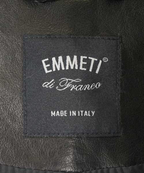 EMMETI（エンメティ）ブルゾン 黒 サイズ:50(XL位) メンズ/2200633857127