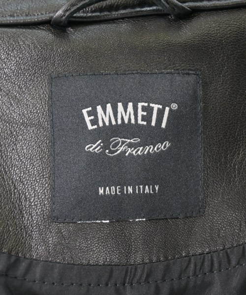 EMMETI（エンメティ）ブルゾン 黒 サイズ:48(L位) メンズ/2200633857165