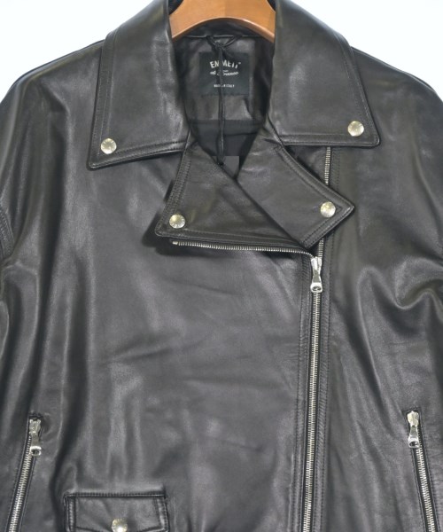 EMMETI（エンメティ）ライダース 黒 サイズ:44(S位) メンズ/2200633857189