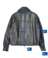 EMMETI（エンメティ）ライダース 黒 サイズ:44(S位) メンズ/2200633857189