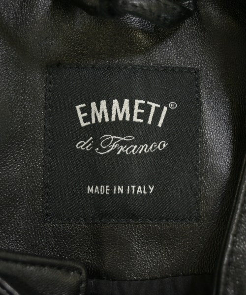 EMMETI（エンメティ）ライダース 黒 サイズ:L メンズ/2200633858209