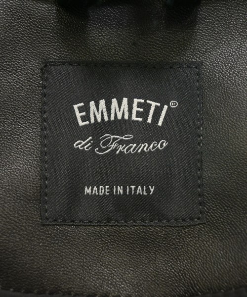 EMMETI（エンメティ）ライダース 黒 サイズ:M メンズ/2200633858278