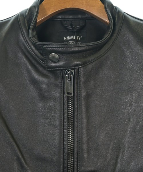 EMMETI（エンメティ）ライダース 黒 サイズ:M メンズ/2200633858285