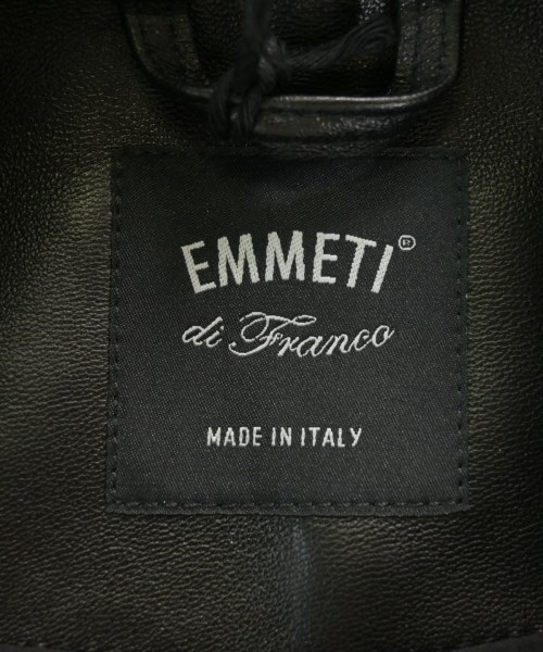 EMMETI（エンメティ）ライダース 黒 サイズ:XL メンズ/2200633858308
