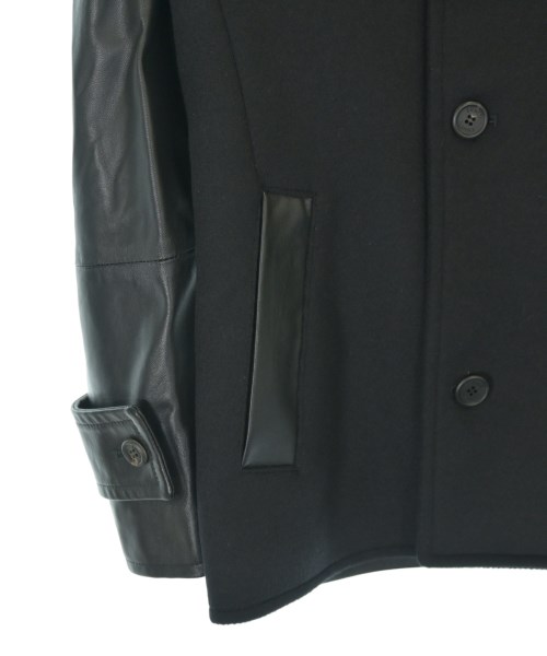 EMMETI（エンメティ）ピーコート 黒 サイズ:44(S位) メンズ/2200633858315