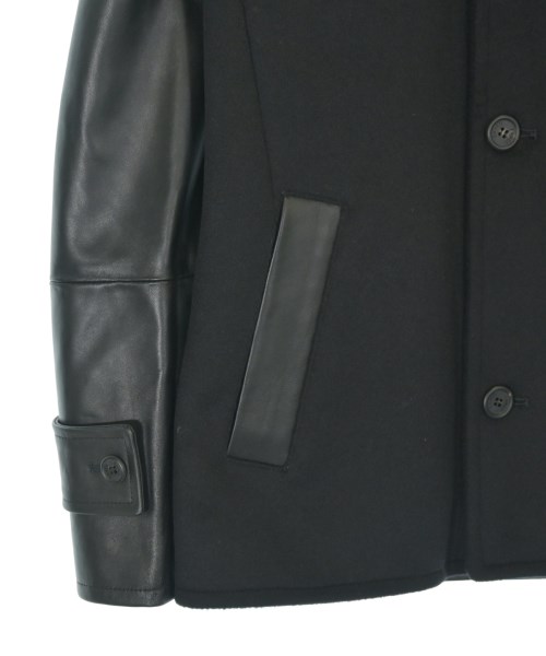 EMMETI（エンメティ）ピーコート 黒 サイズ:48(L位) メンズ/2200633858360